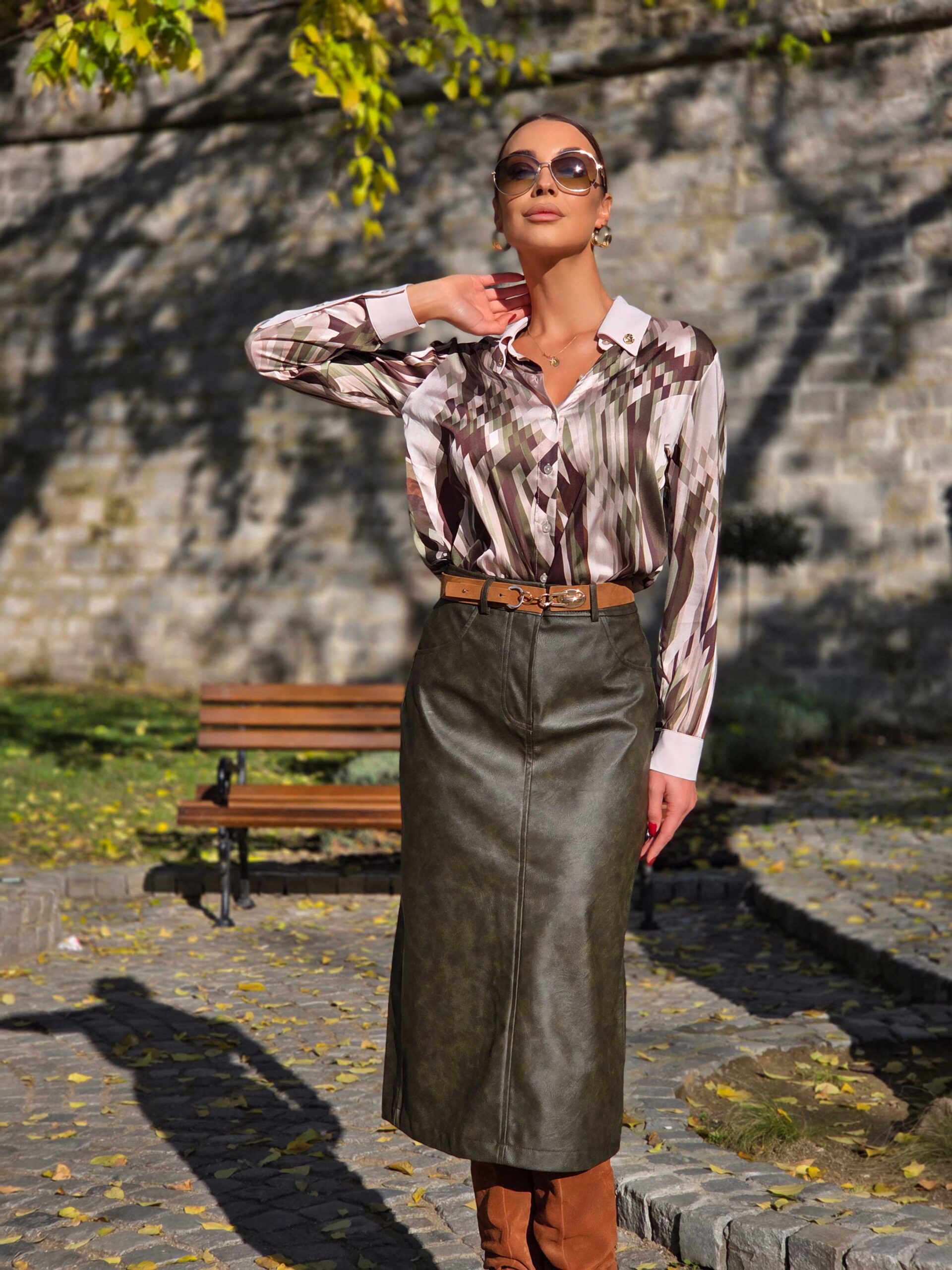 Suknja GREJ - Slika 3